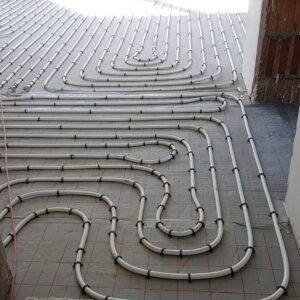 ogrzewanie podłogowe - Suchy Las ul. Chabrowa