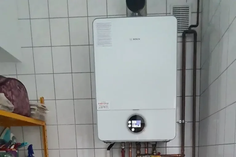 wymiana kotła gazowego z otwartą komorą spalania